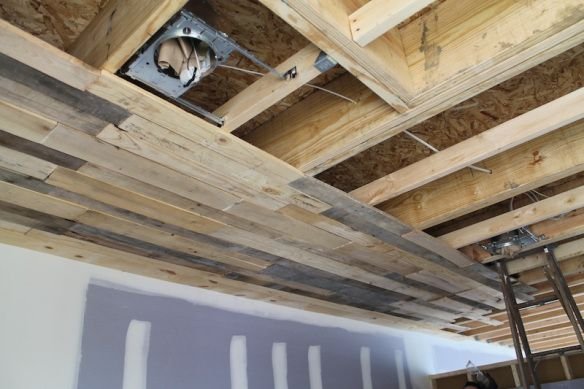 Wood Ceiling Installation2